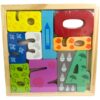 Puzzle drewniane cyferki 223 06867 - obrazek 2