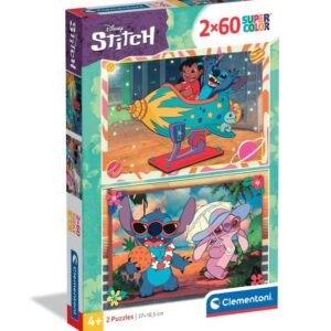 ND01_247505 CLE puzzle 2x60 SuperKolor Stitch 24822