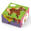 VIGA Kostki Puzzle Farma - obrazek 2