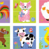 VIGA Kostki Puzzle Farma - obrazek 4