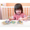 VIGA Poręczne Drewniane Puzzle Żyrafa - obrazek 4
