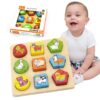 Puzzle Edukacyjne Drewniane Viga Zwierzęta - obrazek 3