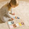 CLASSIC WORLD Drewniane Puzzle Numeryczne Cyferki Montessori 11 el. - obrazek 3