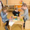 Drewniana Sznurowanka Duża Kolorowa Masterkidz - obrazek 7