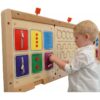 Tablica Ścienna Otwieranie I Zamykanie Zamków Suwaki Guziki Masterkidz - obrazek 2