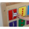 Tablica Ścienna Otwieranie I Zamykanie Zamków Suwaki Guziki Masterkidz - obrazek 7