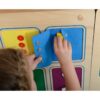 Tablica Ścienna Otwieranie I Zamykanie Zamków Suwaki Guziki Masterkidz - obrazek 8