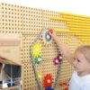 MASTERKIDZ Tablica Ścienna Koła Zębate i Łańcuch 79 El. Zbuduj własny mechanizm - obrazek 8