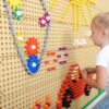 MASTERKIDZ Tablica Ścienna Koła Zębate i Łańcuch 79 El. Zbuduj własny mechanizm - obrazek 9