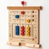 MASTERKIDZ Układanka Sortowanie Diamentów - Tablica Ścienna Edukacyjna Montessori - obrazek 4