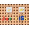 MASTERKIDZ Alfabet Zestaw Liter (Dużych i Małych) do Paneli Ściennych STEM 122 el. - obrazek 4