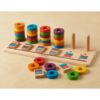 MASTERKIDZ Układanka Nauka Liczenia i Kolorów Sorter Montessori - obrazek 5