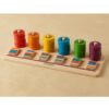 MASTERKIDZ Układanka Nauka Liczenia i Kolorów Sorter Montessori - obrazek 6