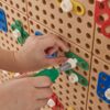 MASTERKIDZ Zestaw Geometrycznych Kształtów Klocków do Paneli Ściennych STEM 260 el. - obrazek 4