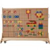 MASTERKIDZ Zestaw Geometrycznych Kształtów Klocków do Paneli Ściennych STEM 260 el. - obrazek 7
