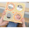 Sensoryczna Tablica Lustra I Soczewki Zakrzywienia Obrazu Masterkidz - obrazek 8