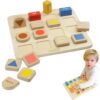 MASTERKIDZ Tablica Edukacyjna Sorter Kształty i Kolory - obrazek 2