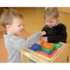 Piramidka Drewniana Edukacyjna Liczenie Kolory Masterkidz - obrazek 4