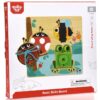 Tooky Toy Drewniana Tablica Edukacyjna Sorter Trening Ćwiczenia Sznurek Guzik Klamerka - obrazek 6