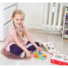 TOOKY TOY  Puzzle Ośmiokątne Drewniana Mozaika Edukacyjna (73el.) - obrazek 5
