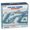 KX3822 Tor samochodowy puzzle policja pojazdy miasto 47 elementów - obrazek 3