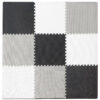 KX4505 Puzzle piankowe mata dla dzieci 180x180cm 9 elementów szaro-kremowa - obrazek 12