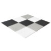 KX4505 Puzzle piankowe mata dla dzieci 180x180cm 9 elementów szaro-kremowa - obrazek 13