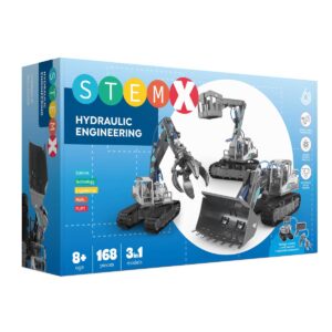 ND11_GC0108 STEMX Koparka Hydrauliczna, zabawka kreatywna