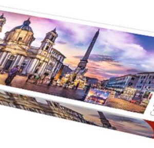 ND17_PU-8177 Puzzle 500el Panorama Piazza Navona Rzym 29501 TREFL