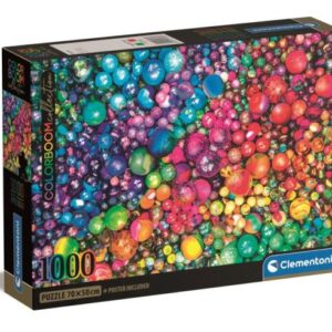 ND17_ZB-157517 Clementoni Puzzle 1000el Colorboom Marbles 39780