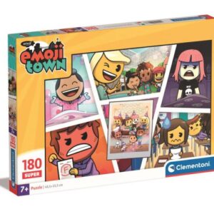 ND17_ZB-162000 Clementoni Puzzle 180el Emoji Town 29067