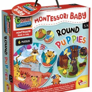 ND17_ZB-167126 Montessori Baby Puzzle okrągłe 106004 LISCIANI