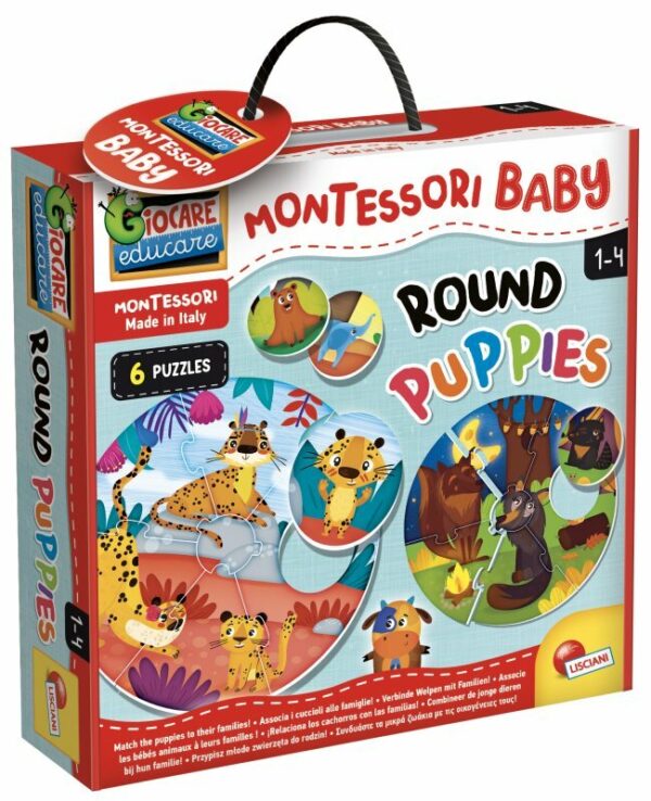 ND17_ZB-167126 Montessori Baby Puzzle okrągłe 106004 LISCIANI
