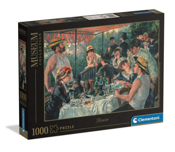 ND17_ZB-178823 Clementoni Puzzle 1000el Museum Auguste Renoir Śniadanie wioślarzy 39993
