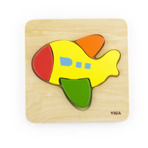 ND18_1805 VIGA 50173 PIERWSZE PUZZLE MALUSZKA - SAMOLOT 1805, Viga