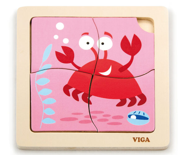 ND18_3155 Viga 50146 Puzzle na podkładce - krab
