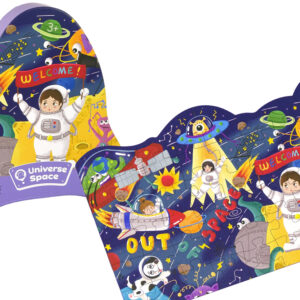 ND24_14115 Puzzle Kosmos Ufo Planety 48 Elementów 5905679074503