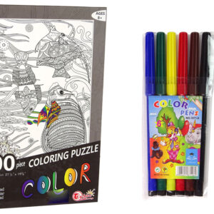 ND24_14155 Puzzle Do Kolorowania 500 Elementów Ryby Ocean 5905679070390