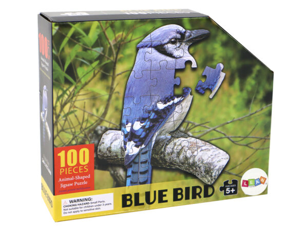 ND24_16506 Puzzle 100 Elementów Motyw Ptak Niebieski Zwierzęta 5905884450154