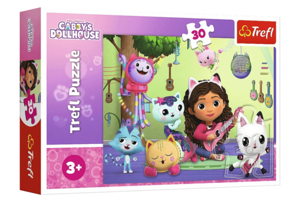 ND24_24673 Puzzle 30el. Gabi I Jej Uroczy Domek Trefl 18301 5900511183016