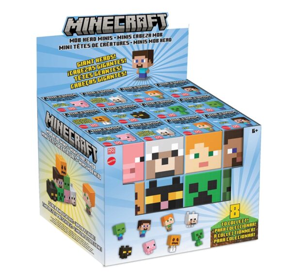 ND39_494430 MINECRAFT GLOWA MOBA MINIFIGURKA AST HDV64 WB36