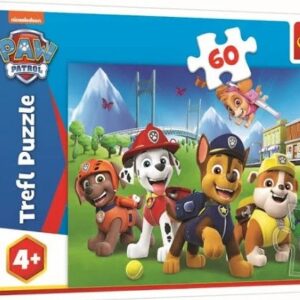 ND39_494965 PUZZLE 60EL TREFL PSI PATROL NA POLANIE PUD