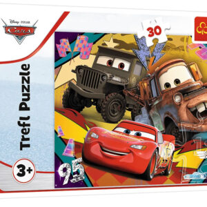 ND39_509567 PUZZLE 30EL TREFL ROZPEDZONE SAMOCHODY PUD
