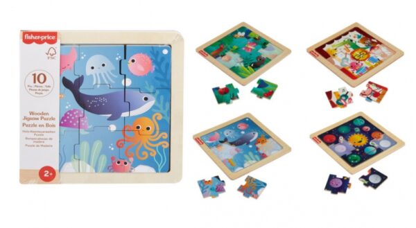 ND39_549985 FP WOOD PUZZLE KOLEKCJA UKLADANEK MIX HXV15 20