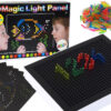 ND24_17402 Magiczna Tablica Edukacyjna 3D Podświetlana Układanka 180 ele. 5905991002680 - obrazek 2