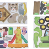 ND24_17929 Klocki Puzzle Konstrukcyjne 3D DIY Dinozaury Rozkręcanie Wiertarka 5905991007791 - obrazek 5