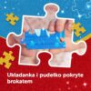PUZZLE 100 Glitter Brokatowe Trefliki 14833 - obrazek 3