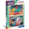 ND01_247505 CLE puzzle 2x60 SuperKolor Stitch 24822 - obrazek 2
