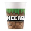 ND39_530080 KUBEK PAP 200ML MINECRAFT GO OP8SZT FOL - obrazek 2