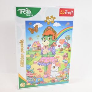 PUZZLE 100 Glitter Brokatowe Trefliki 14833